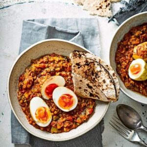 Red lentil curry