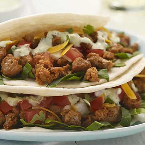 Luau Turkey Tacos Tortilla Style
