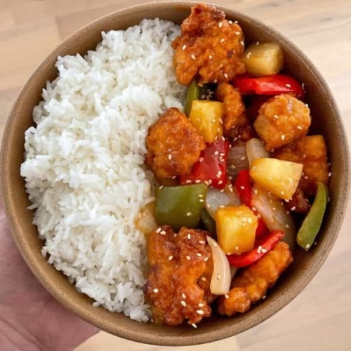 Air Fryer Sweet and Sour Chicken