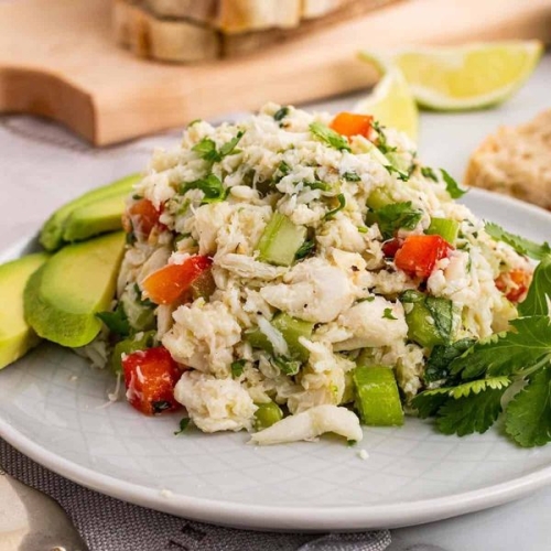 Crab Salad with Lime and Avocado