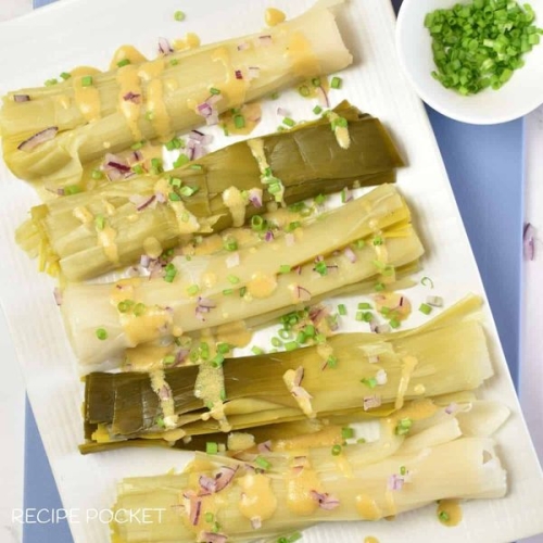 Poireaux Vinaigrette (Leek Vinaigrette)