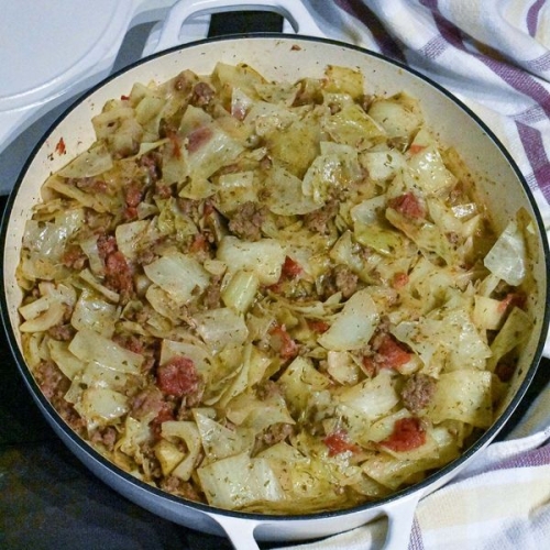 Ground Beef and Cabbage Recipe