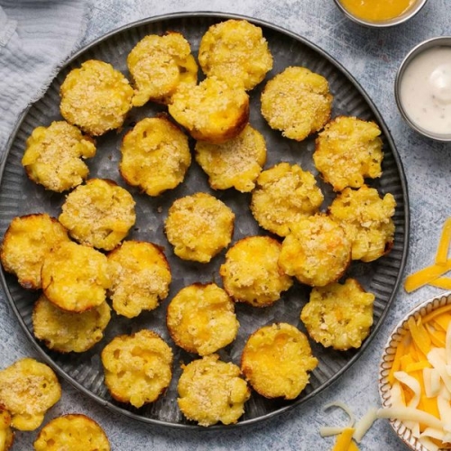 Easy Mac and Cheese Bites