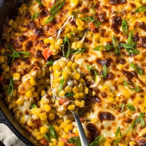 Low Calorie Korean Corn Cheese