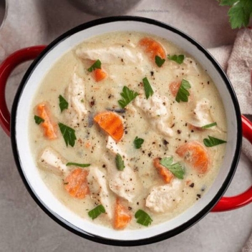 Low Calorie Creamy Chicken Stew