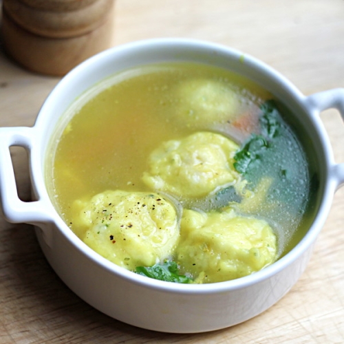 Low Calorie yet Delicious Chicken and Baby Dumplings