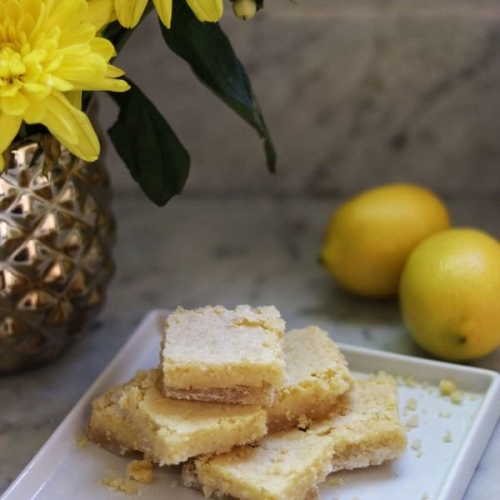Keto Lemon Bars