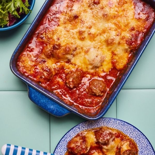 Baked Spicy Meatballs | Slimming & Weight Watchers Friendly