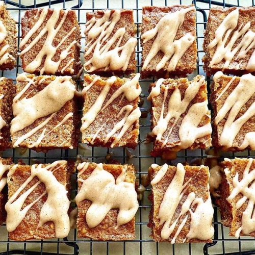 Nutty Cinnamon Bars