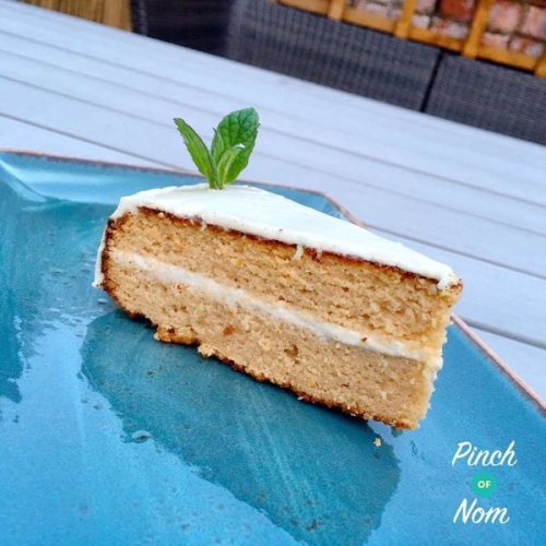 Coconut and Lemon Curd Cake | Slimming & Weight Watchers Friendly