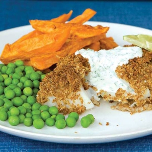Rosemary Conley’s low Gi fish and chips recipe