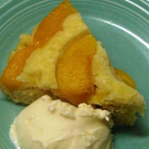 Low-Fat Peach Upside Down Cake
