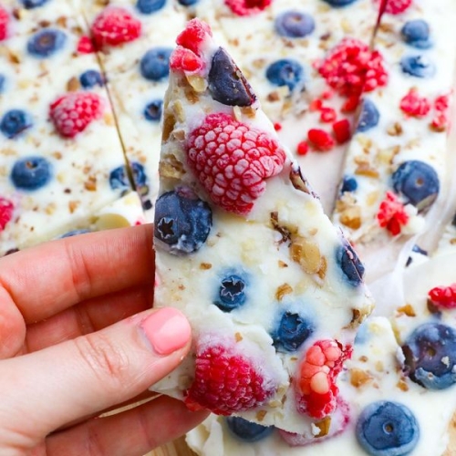 Frozen Yogurt Bark