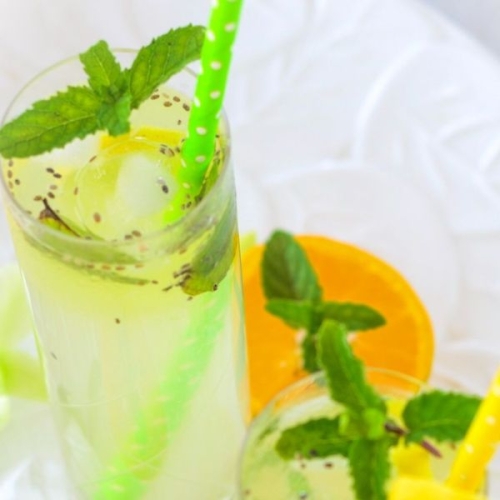 Tender Coconut & Chia seeds Lemonade