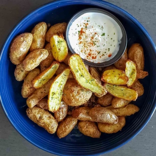 Air Fryer Fingerling Potatoes