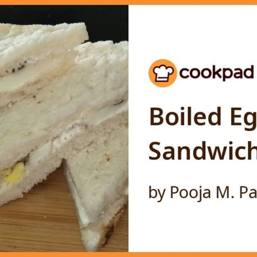 Boiled Egg Sandwich
