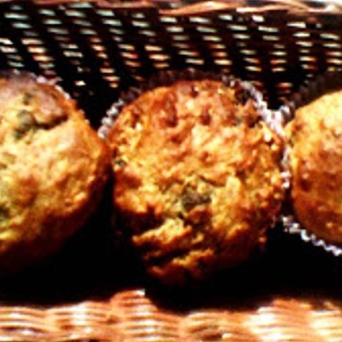 Fluffy Flax-seed Muffins
