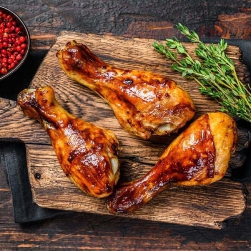Low Calorie BBQ Chicken Drumsticks