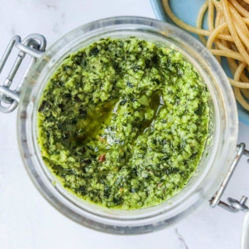 Low Calorie Pesto