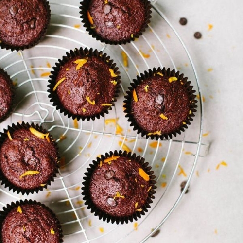 Low Calorie Chocolate Muffins (Vegan)