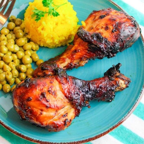 Low Calorie Air Fryer BBQ Chicken