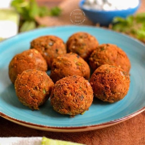 Low Calorie Crispy Falafel | Easy Falafel Recipe