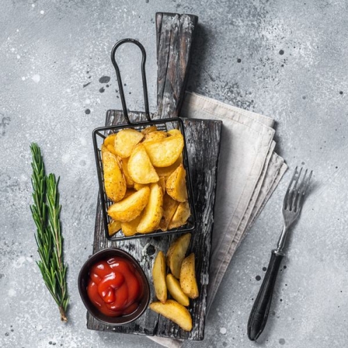 BEST EVER Airfryer Potato Wedges