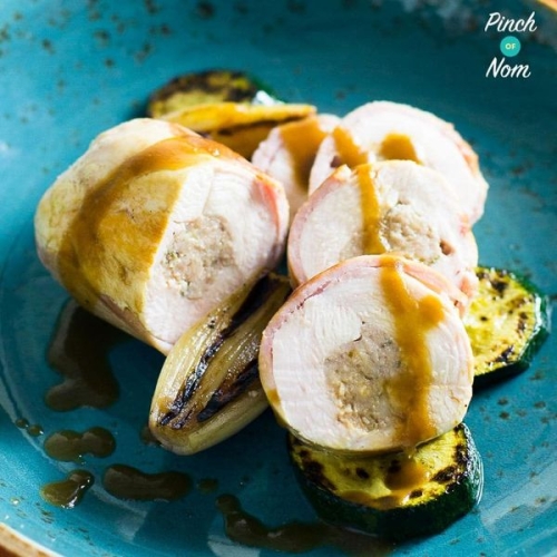 Stuffed Chicken Ballotine | Slimming & Weight Watchers Friendly
