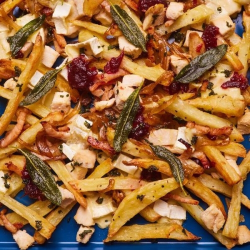 Christmas Loaded Fries | Slimming & Weight Watchers Friendly