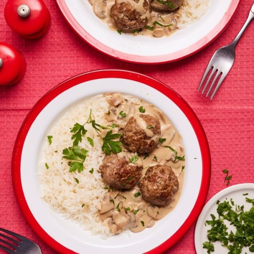 Meatball Stroganoff | Slimming & Weight Watchers Friendly