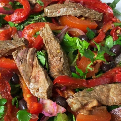Steak Fajita Salad