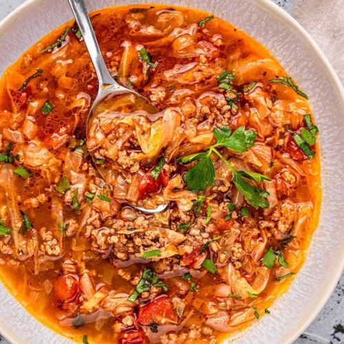 Low Carb Cabbage Soup