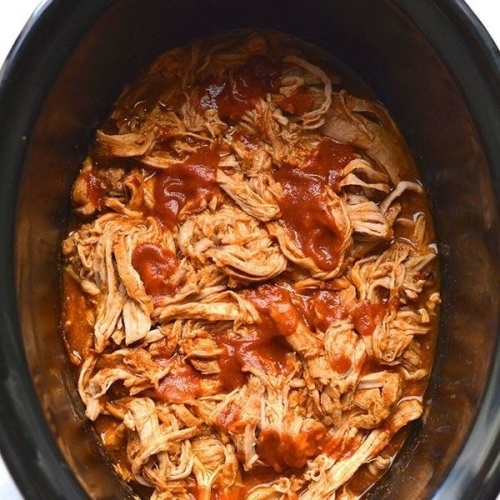 Healthy Crockpot Pulled Pork