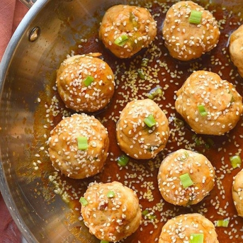 Healthy Asian Meatballs