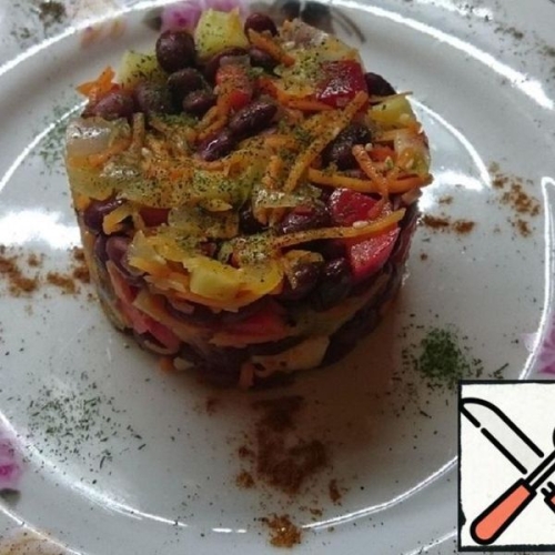 Warm Red Bean Salad Recipe
