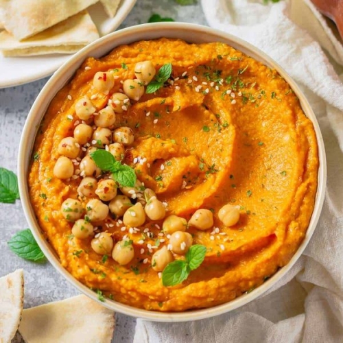 Roasted Pumpkin Hummus