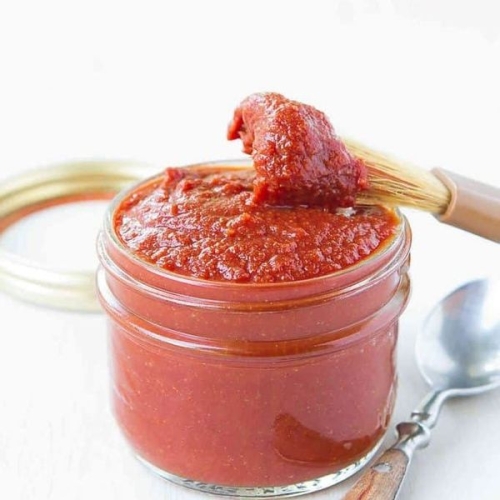 Homemade BBQ Sauce {Low Sugar}