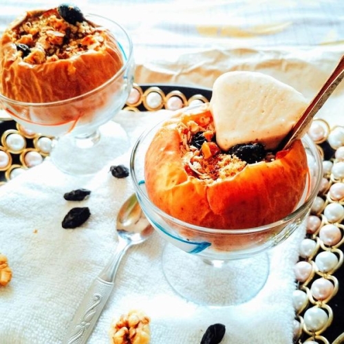Baked Apples Recipe | Slow Cooked Baked Apples