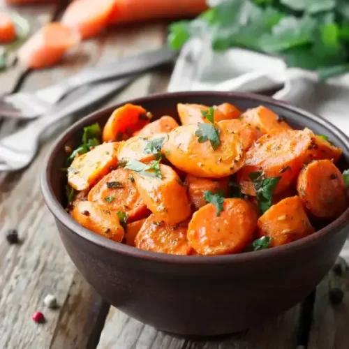 Heart Healthy Roasted Carrots