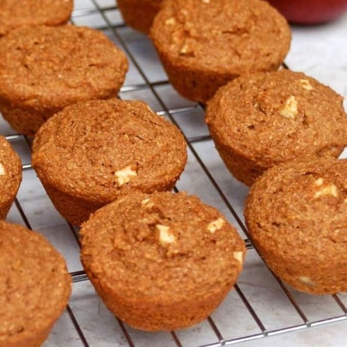 Low Fat Apple Bran Muffins Recipe
