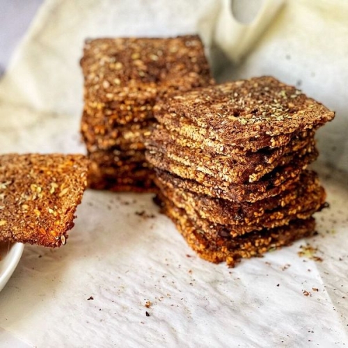 Easy healthy rye bread chips recipe