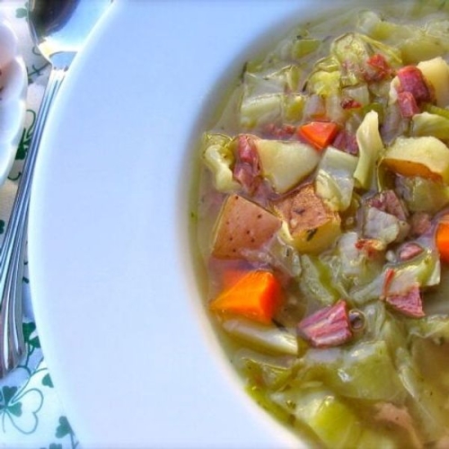 Leftover Corned Beef Cabbage Soup Recipe