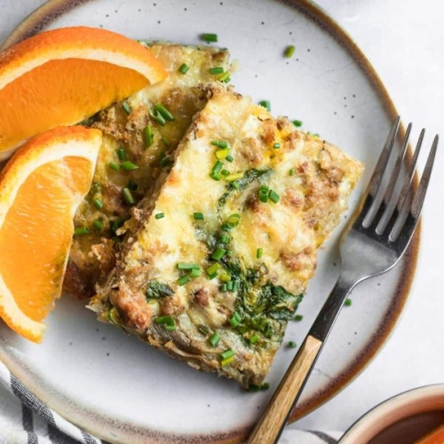 Hash Brown Egg Bake