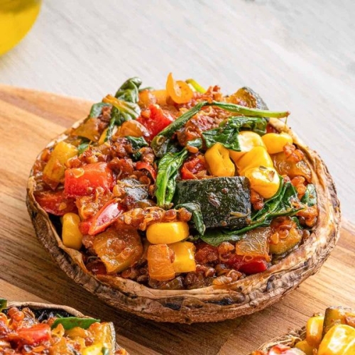 Stuffed Portobello Mushrooms