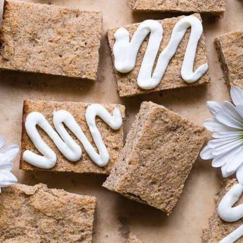 Sugar Free Keto Low Carb Breakfast Bars Recipe