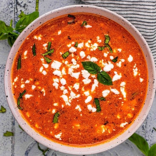 Tomato Feta Soup
