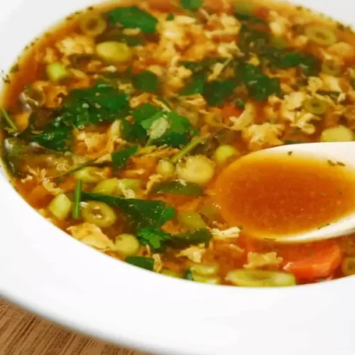 Spicy Egg Drop Soup Recipe