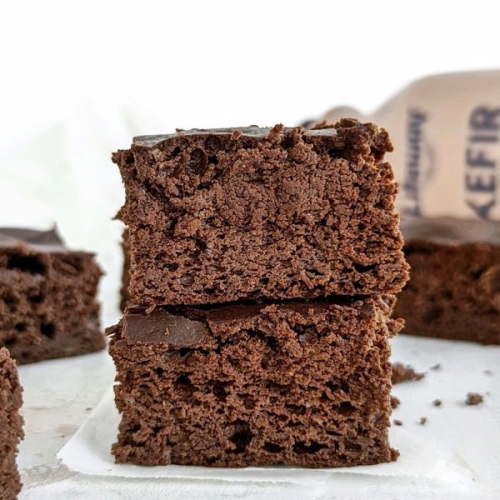 Kefir Brownies – High Protein, So Good!