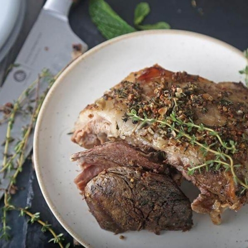 Succulent Slow-Cooked Lamb