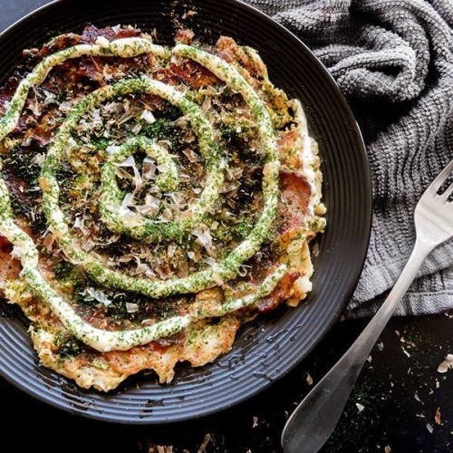 Keto Okonomiyaki